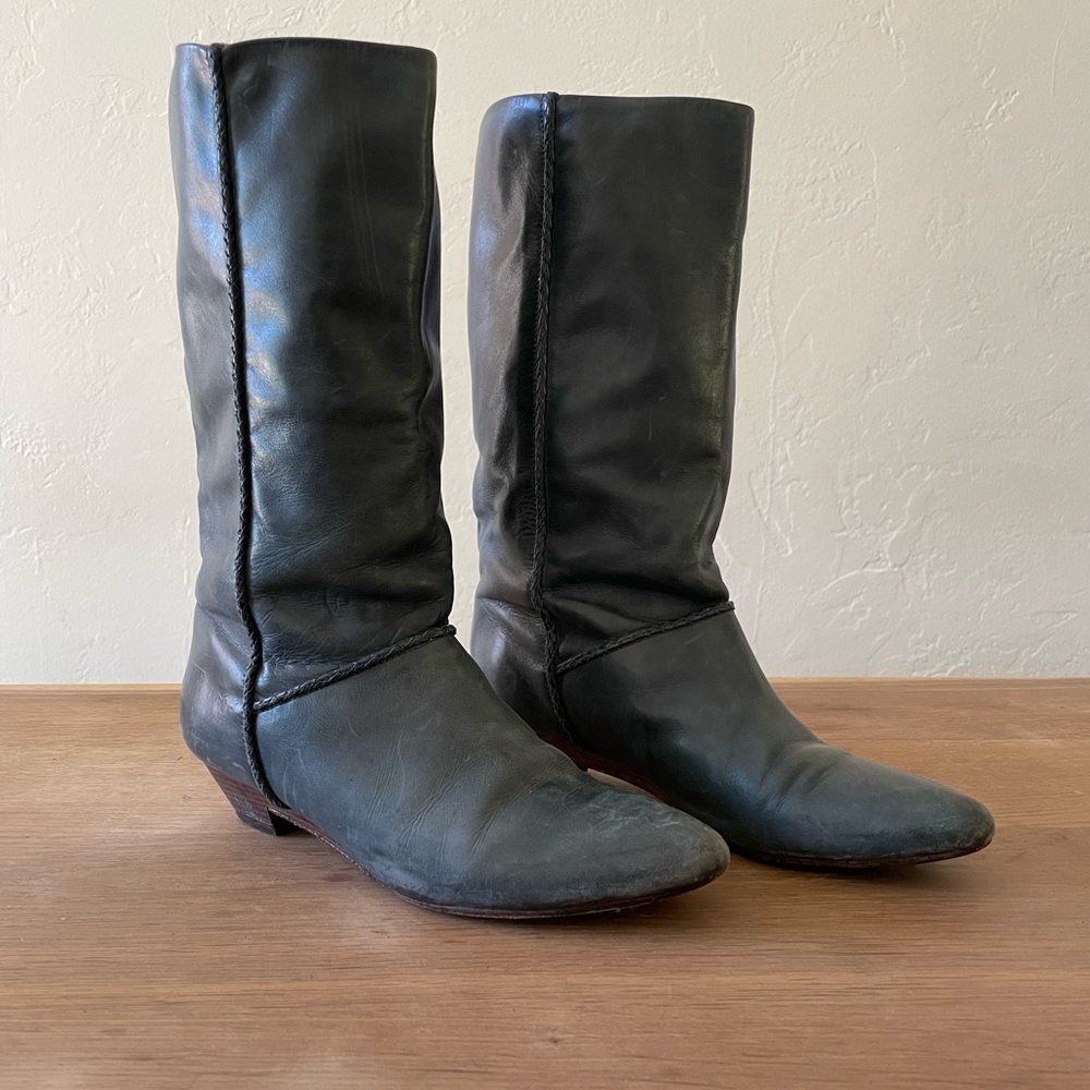 Frye Sunny Boots Marine Blue